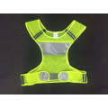 Sports Safety Vest Made of Yellow Mesh Fabric 62cm*62cm, Factory in Ningbo, China